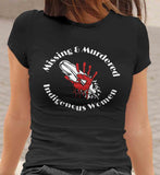 MMIW Womans MISSING & MURDERED INDIGENOUS WOMEN T-SHIRT - Indigenous Merch