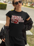 MMIW MISSING & MURDERED INDIGENOUS WOMEN RED HAND T-SHIRT - Indigenous Merch